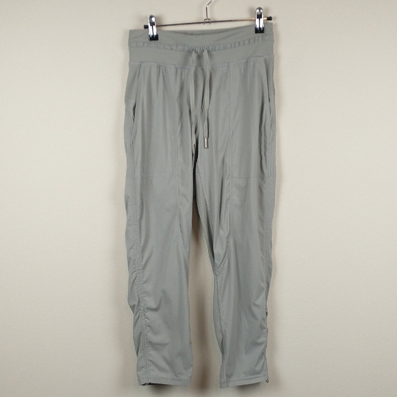 Lululemon Dance Studio Crop 25" Silver Drop 4 Mid Rise Pull On Drawstring - Picture 2 of 16
